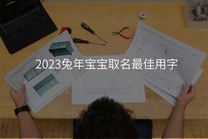 2023兔年宝宝取名最佳用字