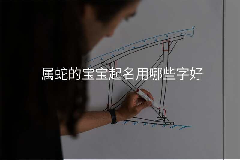 属蛇的宝宝起名用哪些字好