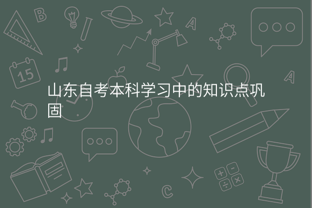 山东自考本科学习中的知识点巩固