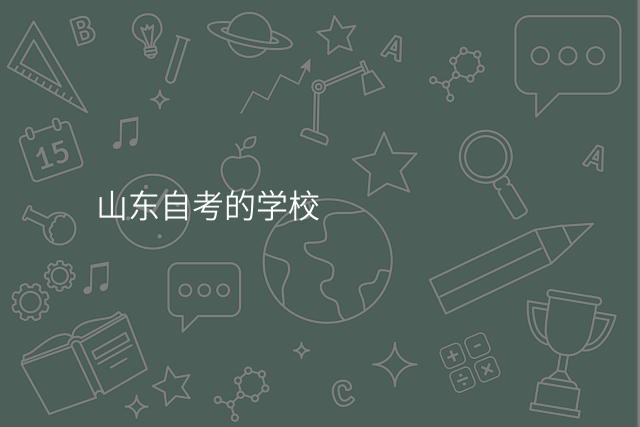 山东自考的学校