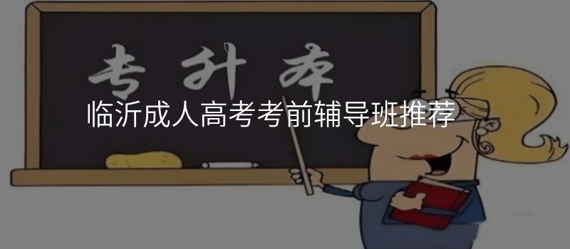 临沂成人高考考前辅导班推荐