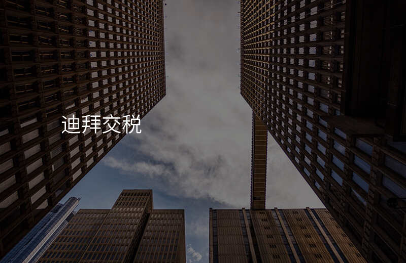 迪拜交税