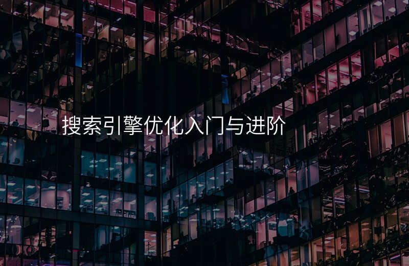 搜索引擎优化入门与进阶