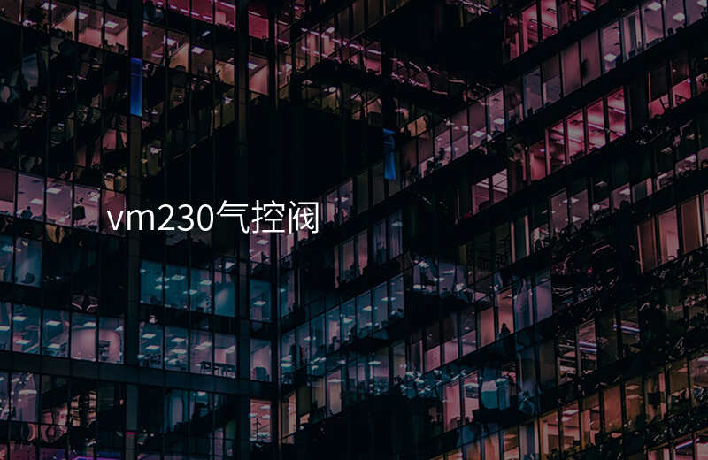 vm230气控阀