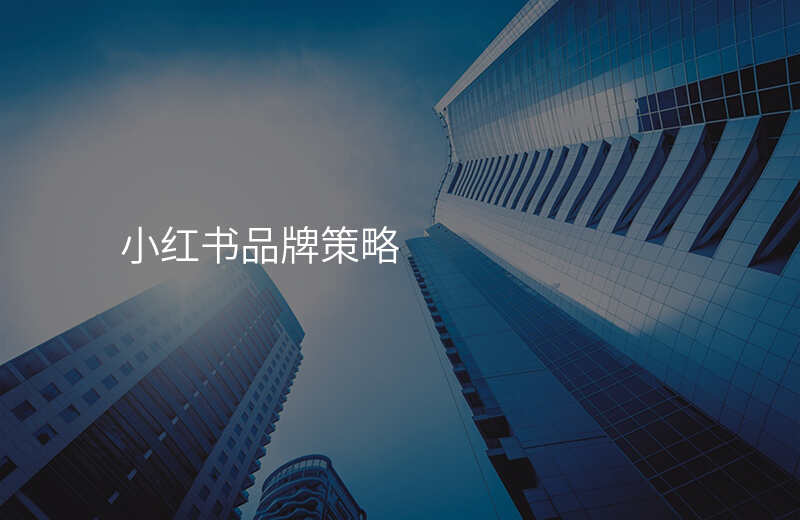 小红书品牌策略