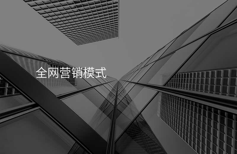 全网营销模式