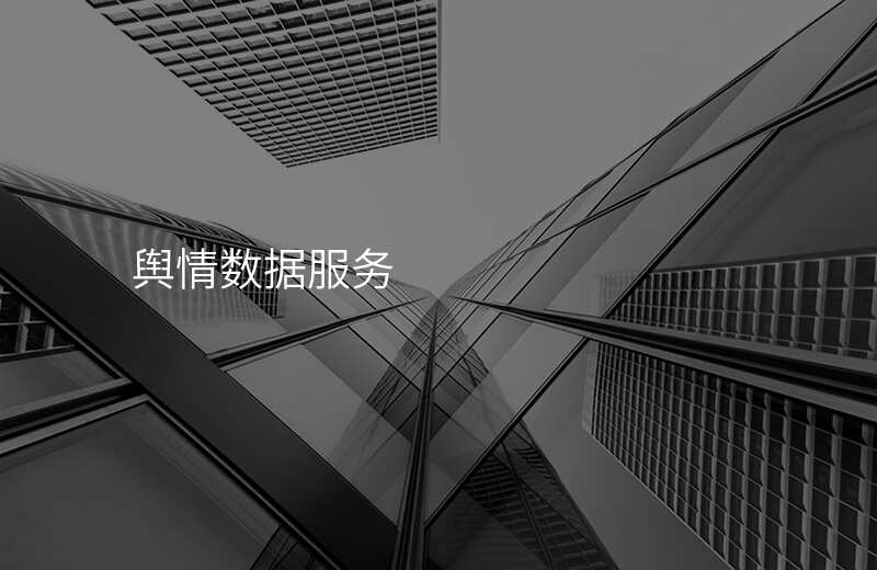 舆情数据服务