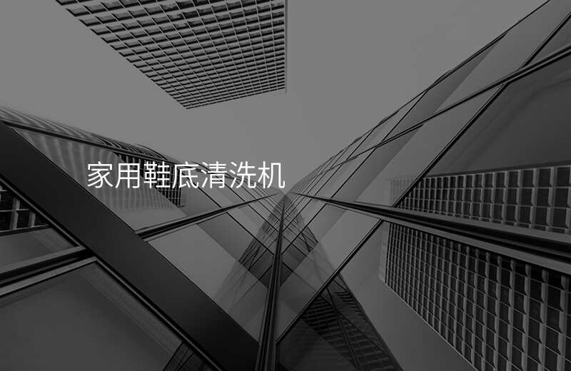 家用鞋底清洗机