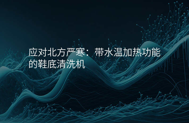 应对北方严寒:带水温加热功能的鞋底清洗机