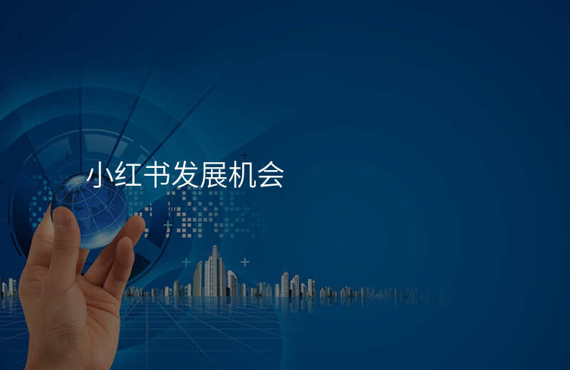 小红书发展机会
