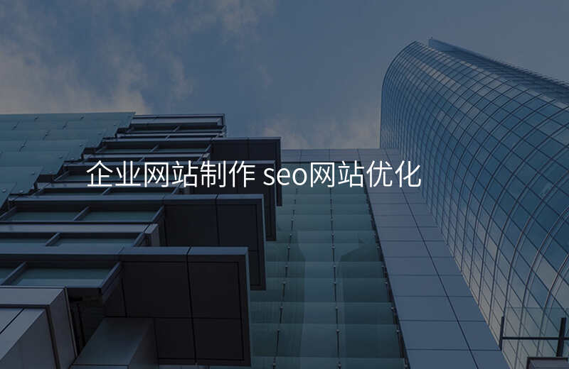 企业网站制作 seo网站优化