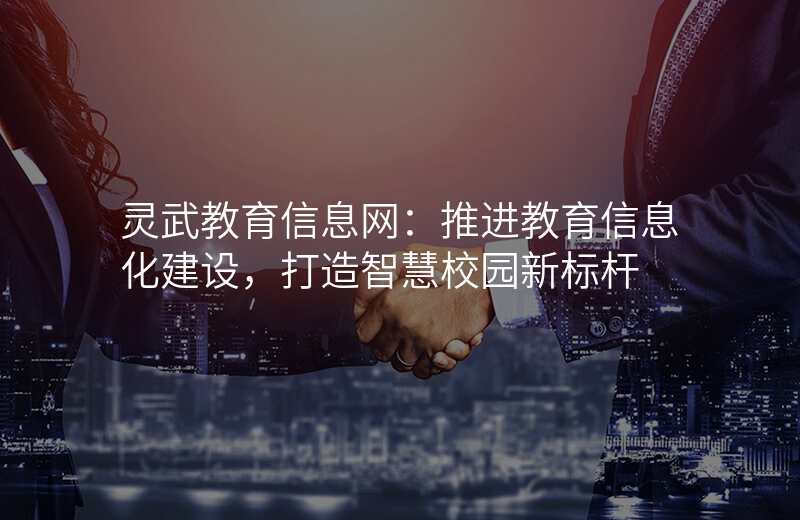 灵武教育信息网:推进教育信息化建设,打造智慧校园新标杆
