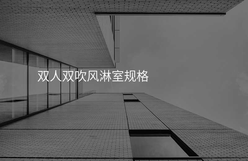 双人双吹风淋室规格