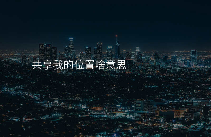 共享我的位置(共享我的位置不可用,无法连接服务器) 共享我的位置(共享我的位置不可用,无法连接服务器)