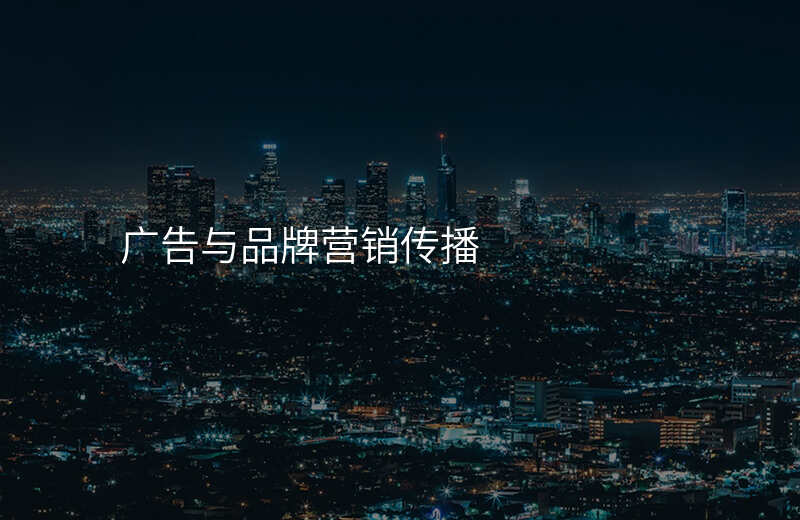 广告与品牌营销传播
