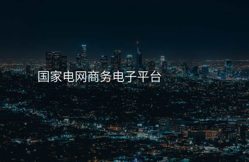 国家电网商务电子平台