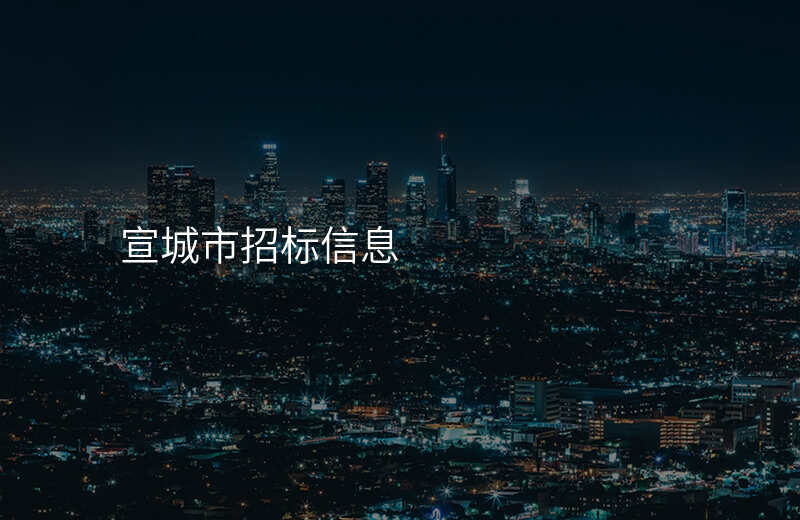 宣城市招标信息