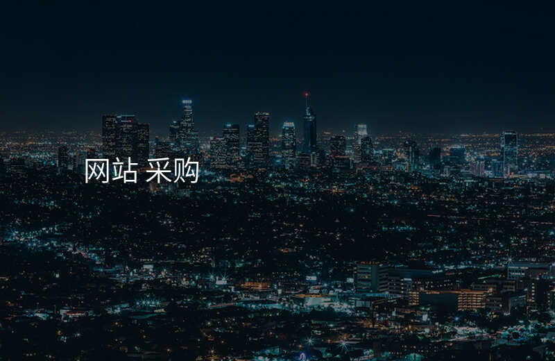 网站 采购