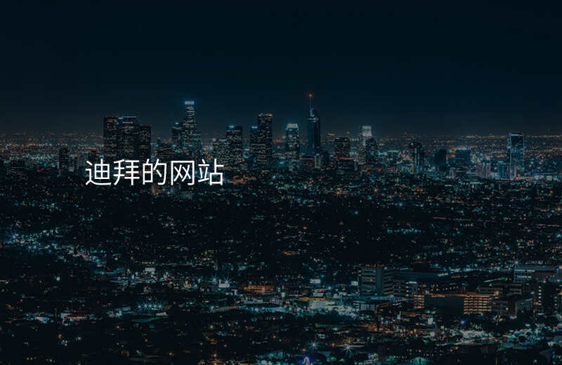 迪拜的网站
