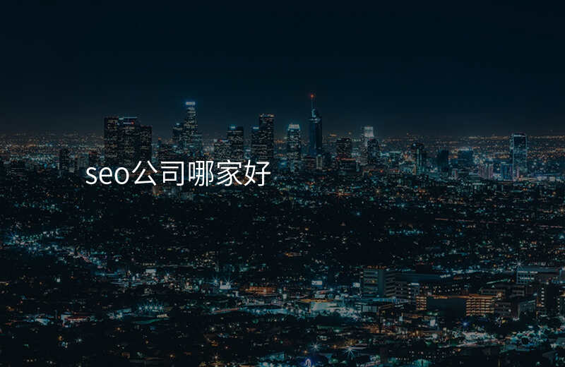 seo公司哪家好