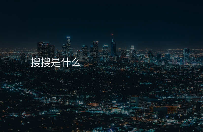 搜搜是什么