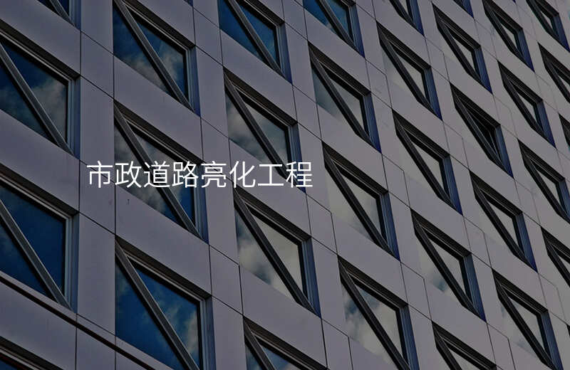 市政道路亮化工程