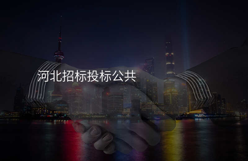 河北招标投标公共