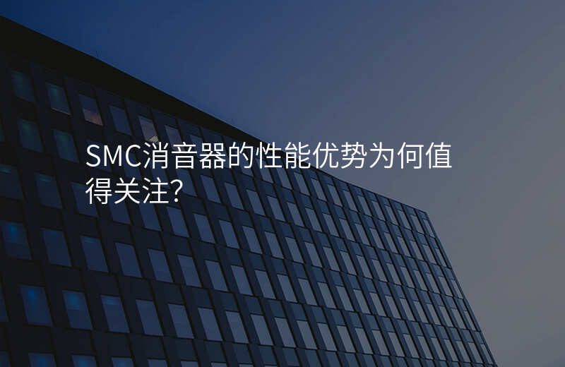 SMC消音器的性能优势为何值得关注?