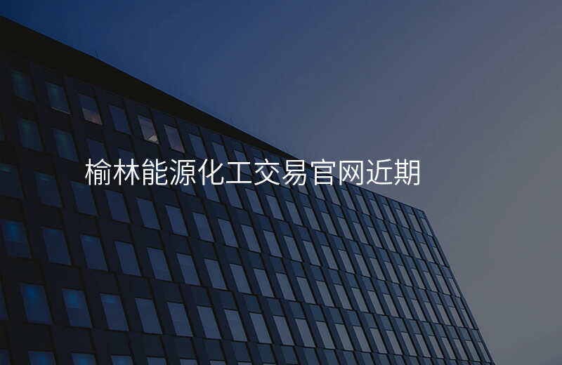 榆林能源化工交易官网近期