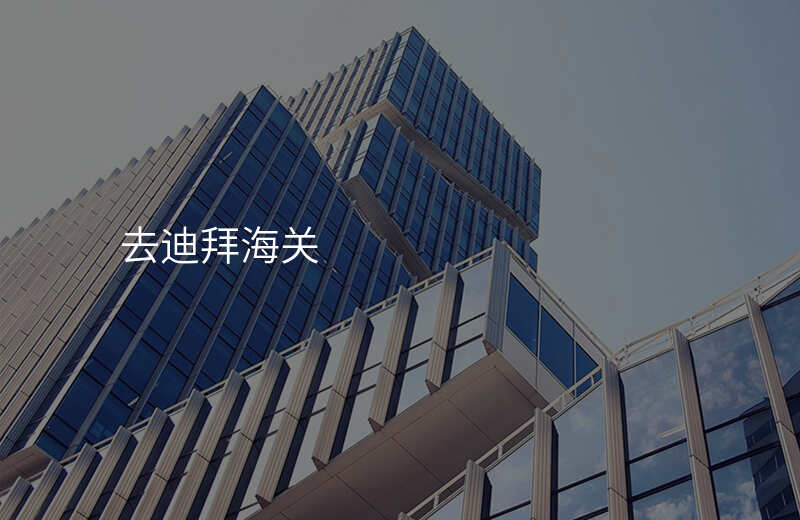 去迪拜海关