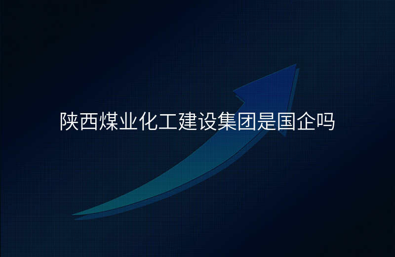 陕西煤业化工建设集团是国企吗
