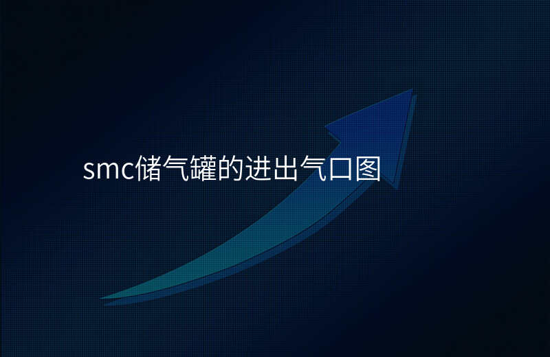 smc储气罐的进出气口图