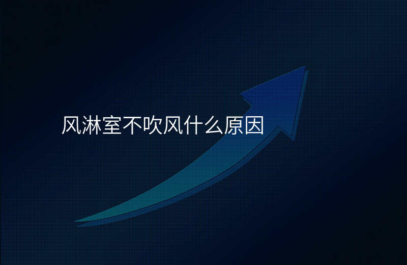 风淋室不吹风什么原因