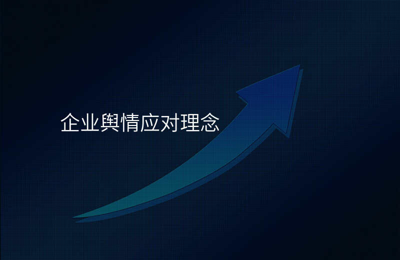 企业舆情应对理念