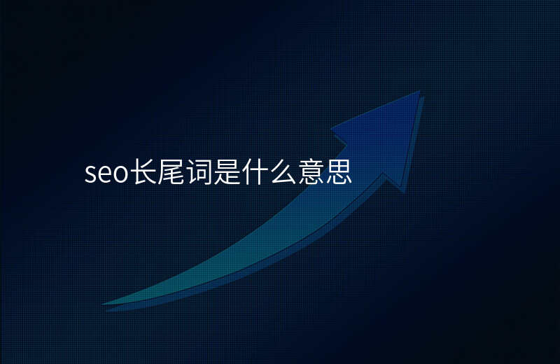 seo长尾词是什么意思
