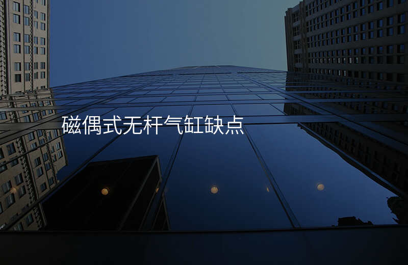 磁偶式无杆气缸缺点