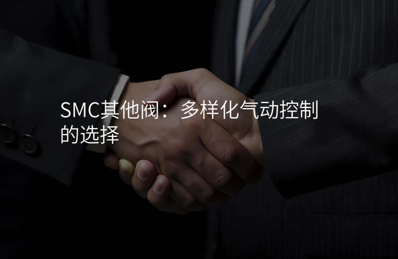 SMC其他阀:多样化气动控制的选择