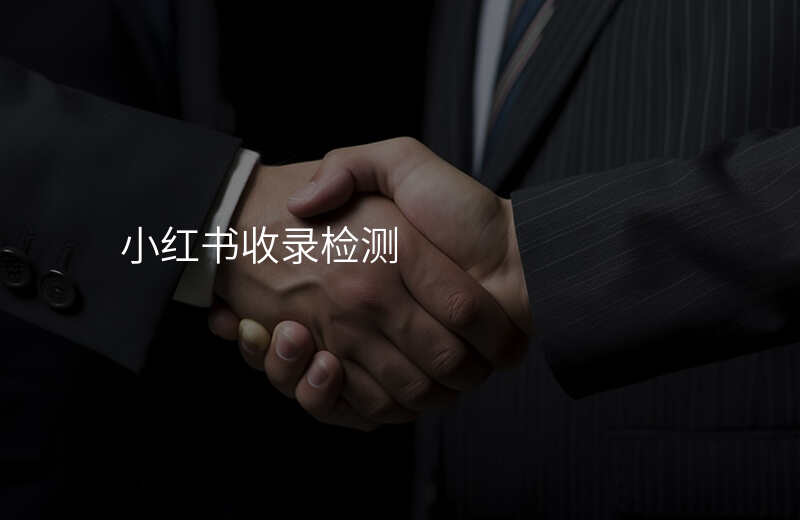小红书收录检测