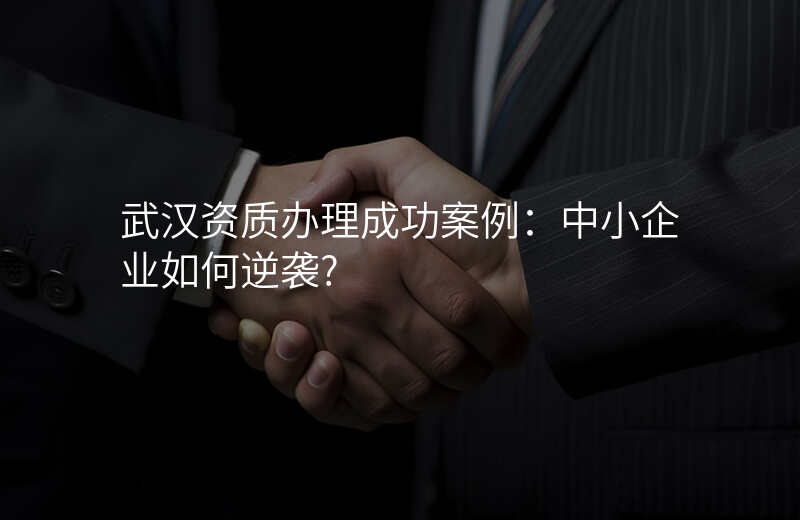 武汉资质办理成功案例:中小企业如何逆袭?