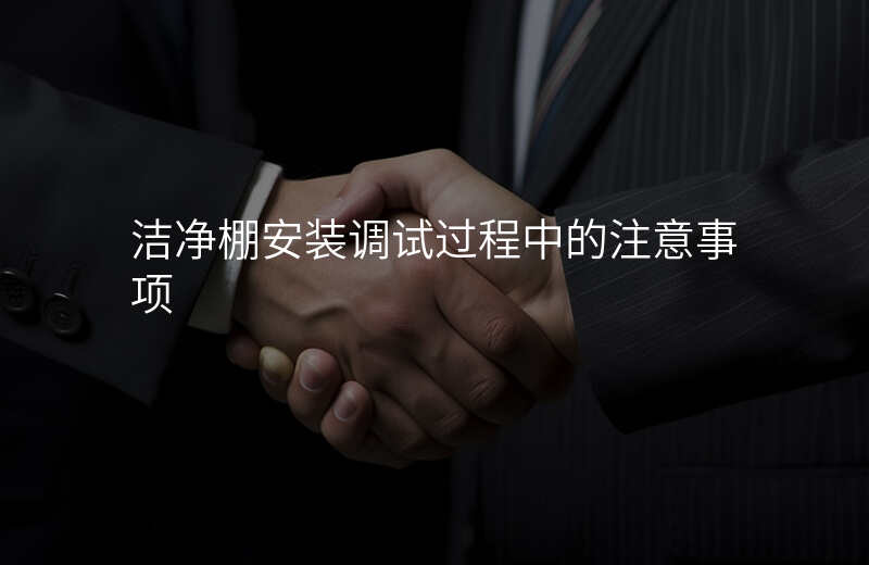 洁净棚安装调试过程中的注意事项