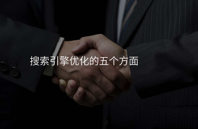 搜索引擎优化的五个方面