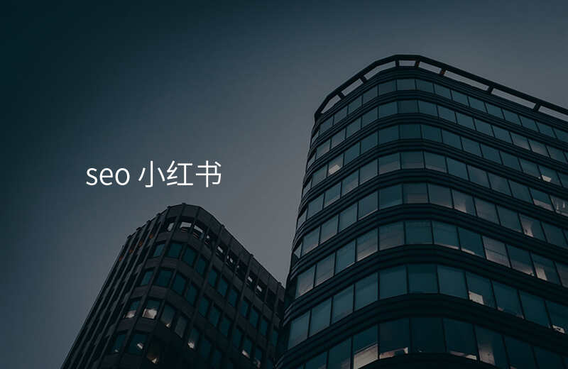 seo 小红书