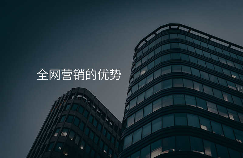 全网营销的优势
