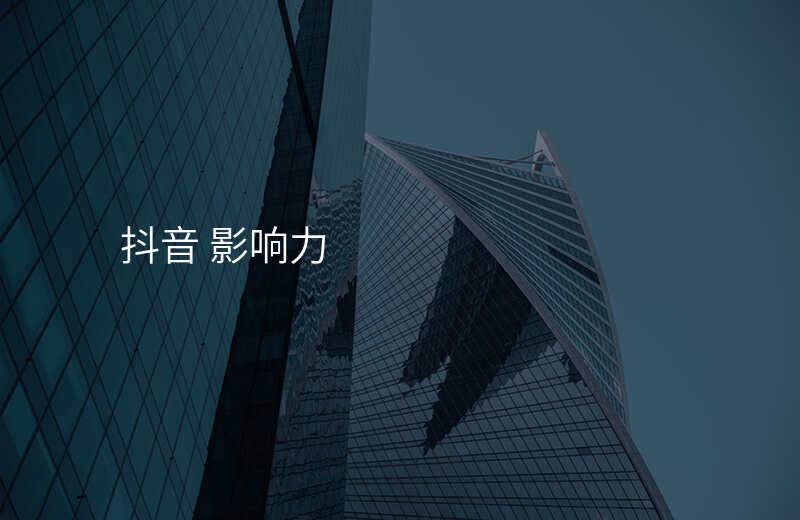 抖音 影响力