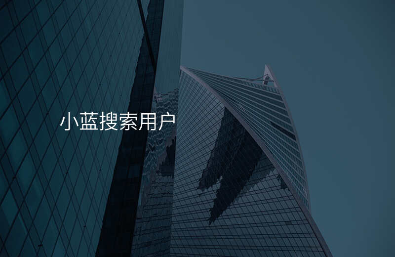 小蓝搜索用户