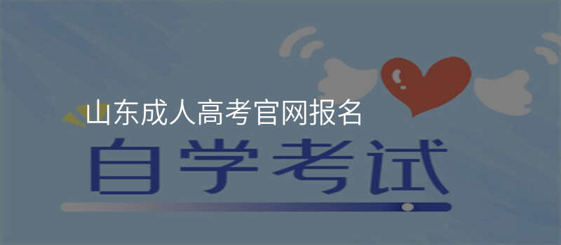 山东成人高考官网报名