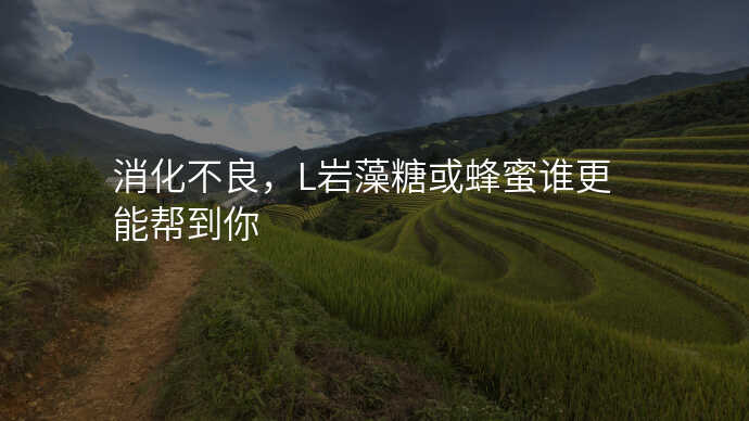 消化不良,L岩藻糖或蜂蜜谁更能帮到你