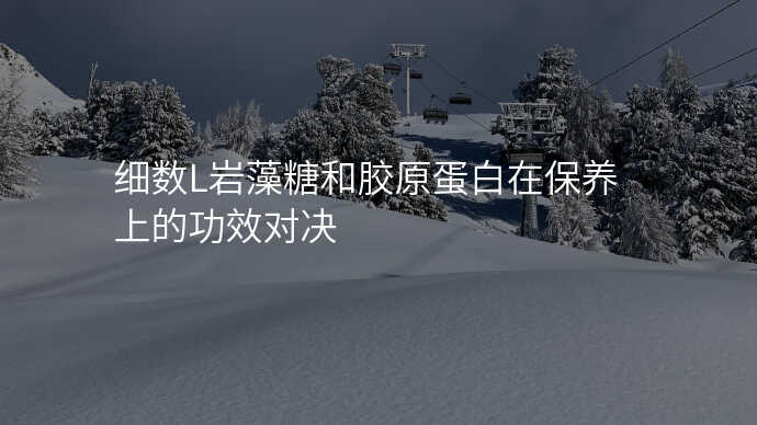 细数L岩藻糖和胶原蛋白在保养上的功效对决