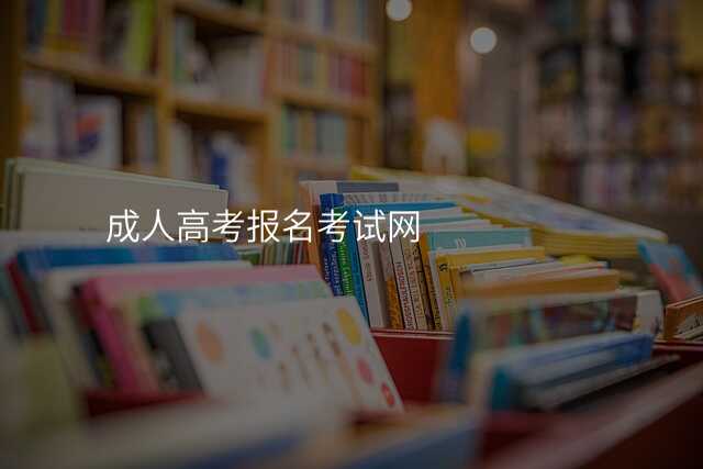 成人高考报名考试网
