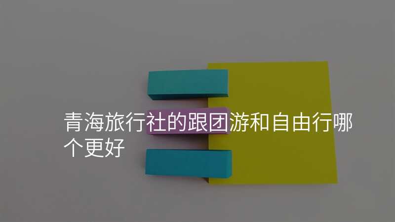 青海旅行社的跟团游和自由行哪个更好